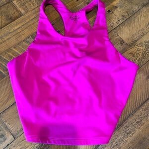 Athleta Conscious Tank. Vibrant Pink Women's Sports Bra